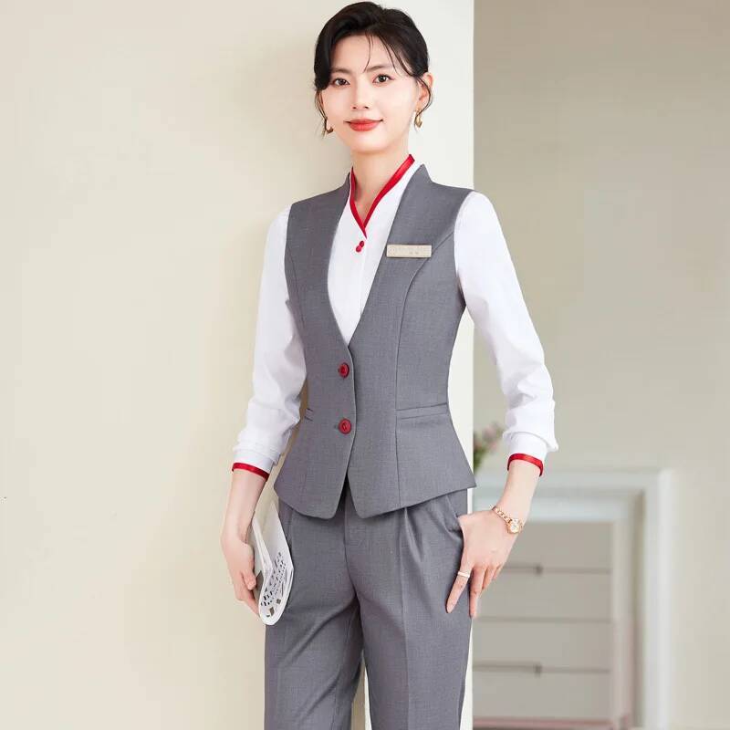Women Formal Wear For Plus Size - Plus Size 5XL Formal Pantsuits Elegant