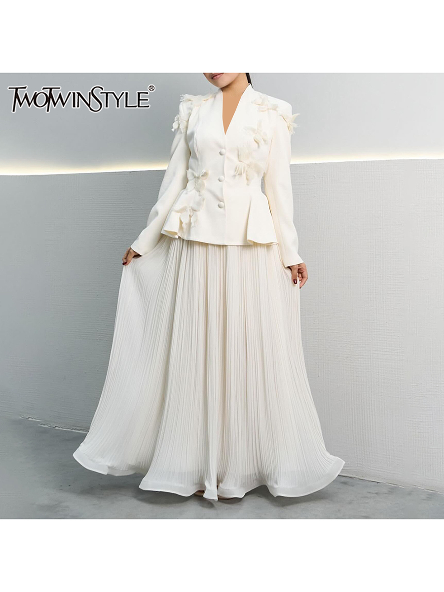 Women Formal Wear Set - TWOTWINSTYLE Elegant Two Piece Sets For