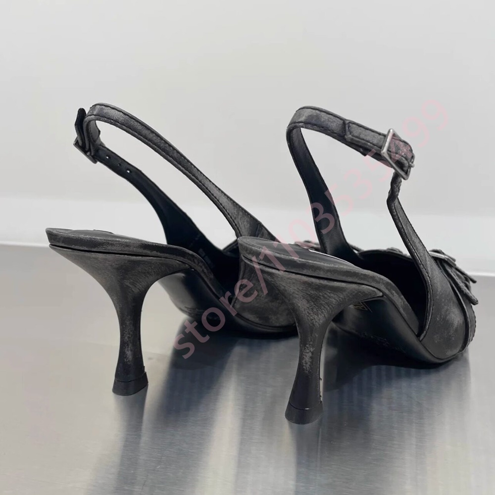 Women's Vintage Black Grey Dis - Kitten Heel Women 评论和价格