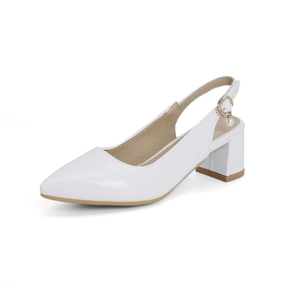 Patent Leather Slingback Pumps - Slingback Heel Formal 评论和价格