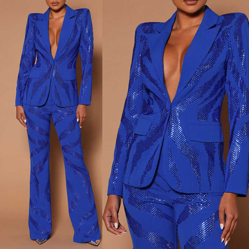 Customized Sequined Women Slim - Women Formal Wear For Plus Size 评论和价格