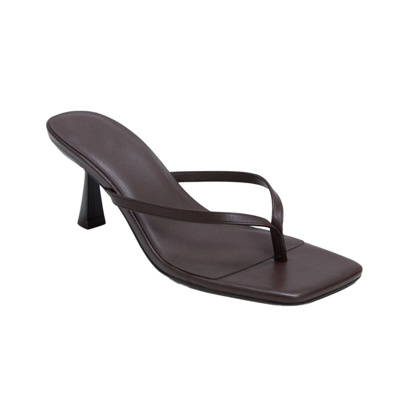 QUTAA News Fashion Flip-flops  - Kitten Heel Women 评论和价格