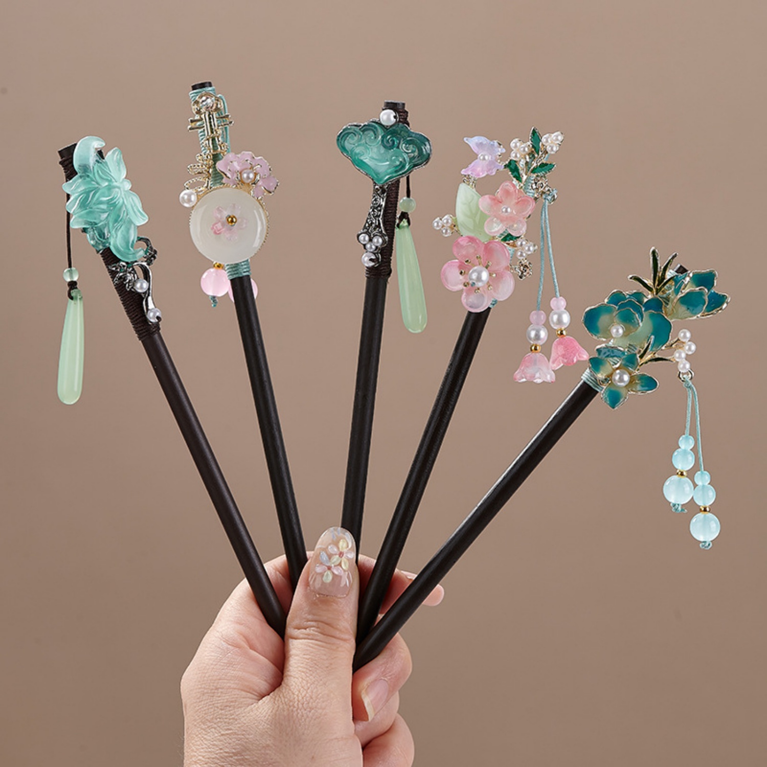 Vintage Flower Hairpin For Wom - Vintage Women'S Formal Wear 评论和价格