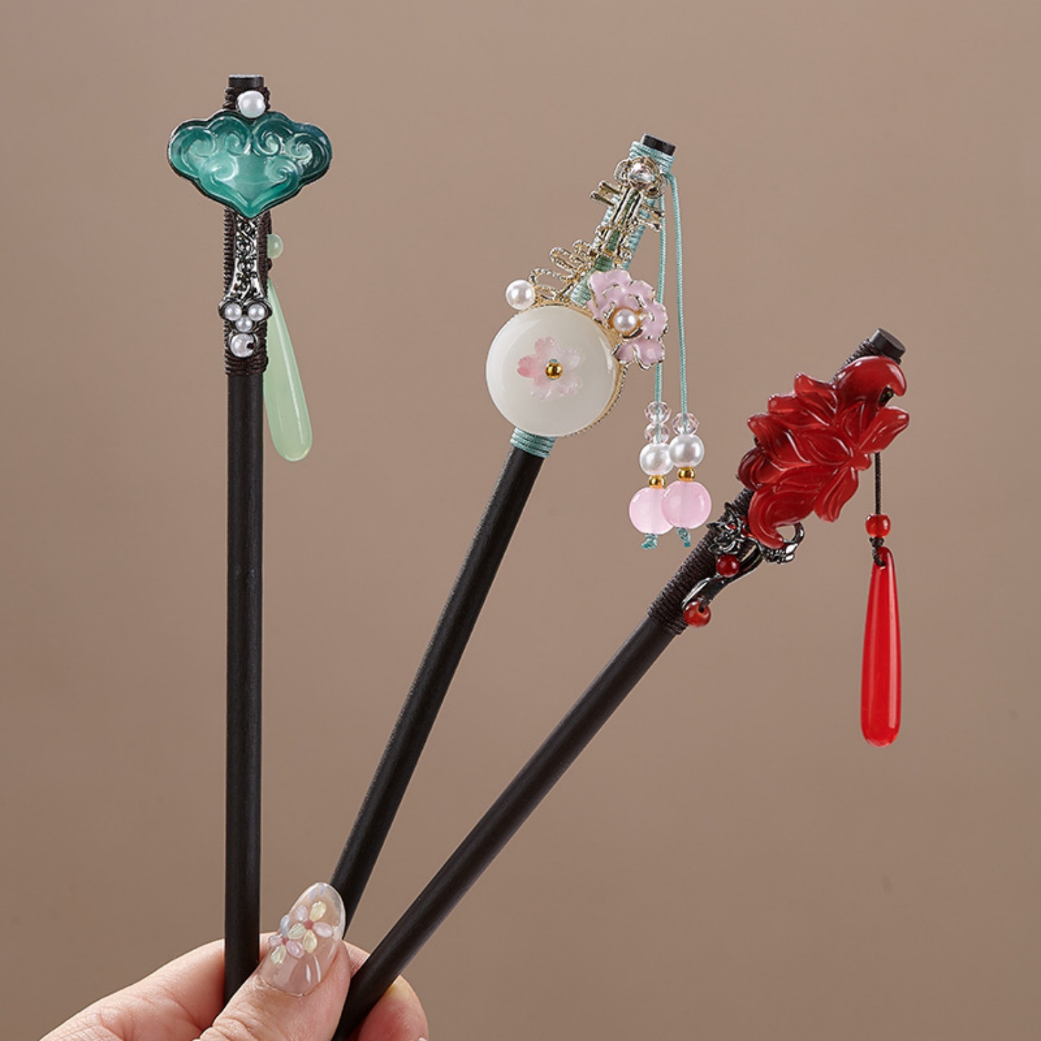 Vintage Flower Hairpin For Wom - Vintage Women'S Formal Wear 评论和价格