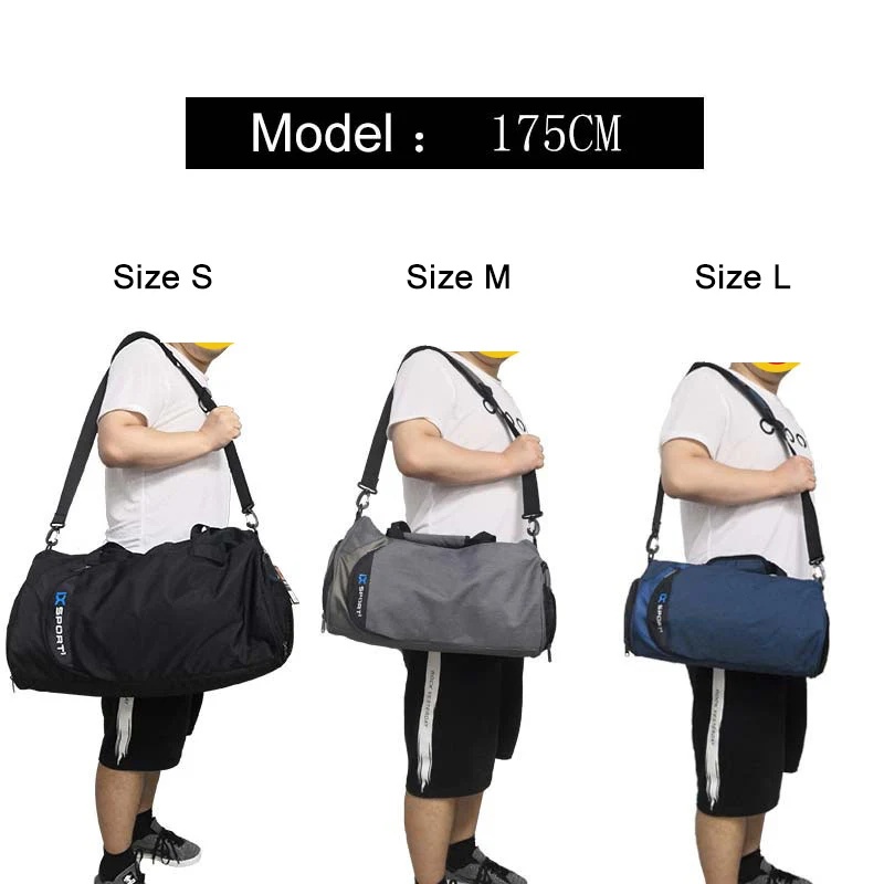 Large Gym Bag Fitness Bags Wet - Structured Handbag Work 评论和价格