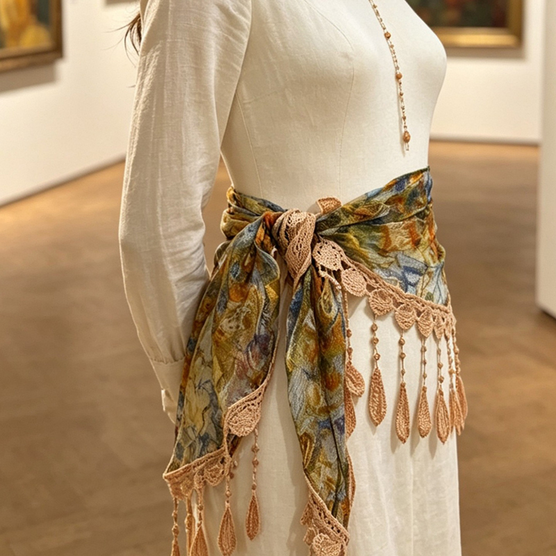 Vintage Floral Lace Hollow Tas - Vintage Women'S Formal Wear 评论和价格