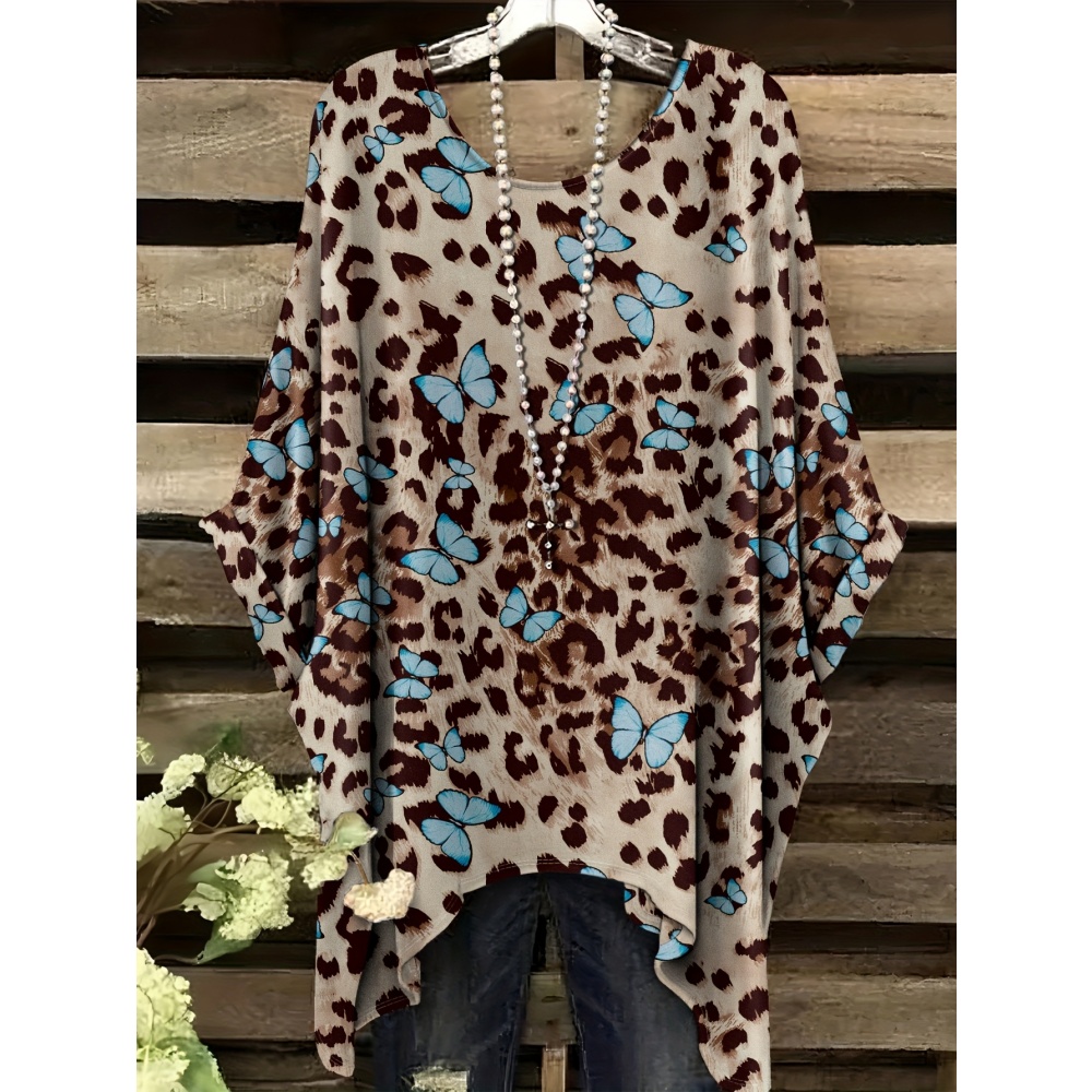 Women's Fashion Animal Print T - Women Formal Wear Trends 评论和价格