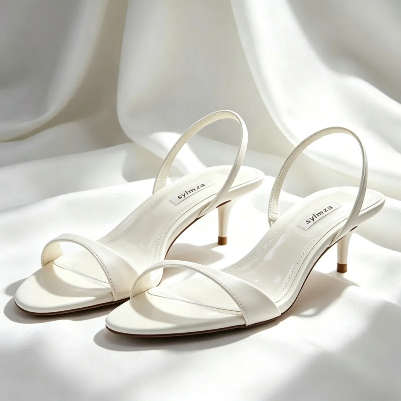 2026 Summer Sexy Open Toe High - Kitten Heel Women 评论和价格