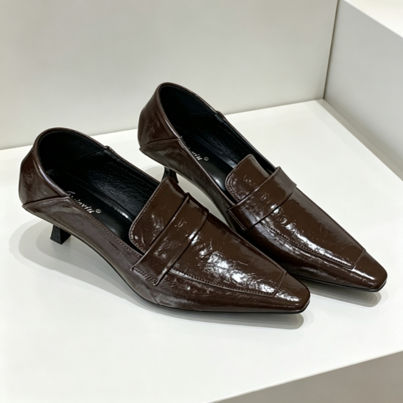 Vintage Gold Kitten-Heel Women - Kitten Heel Women 评论和价格