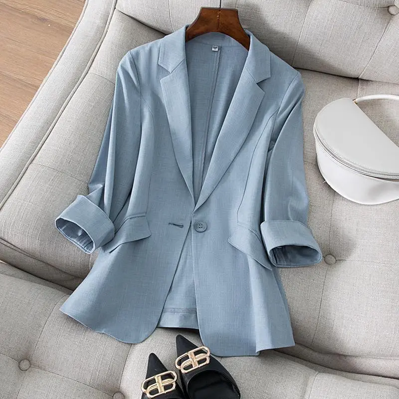 Jacket Women's Clothing Slim F - Women Formal Wear For Plus Size 评论和价格