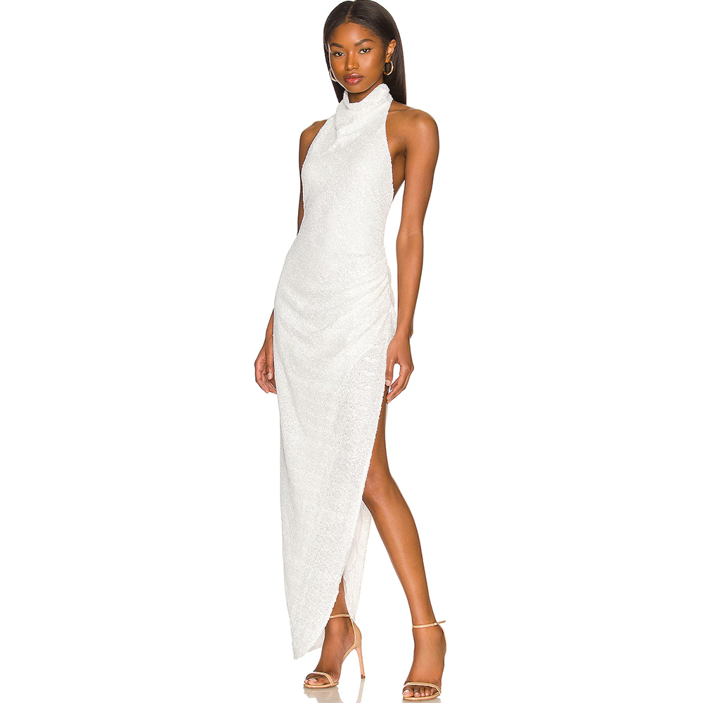 Evening Dresses Halter Necklin - Women'S Formal Wear For A Wedding Guest 评论和价格