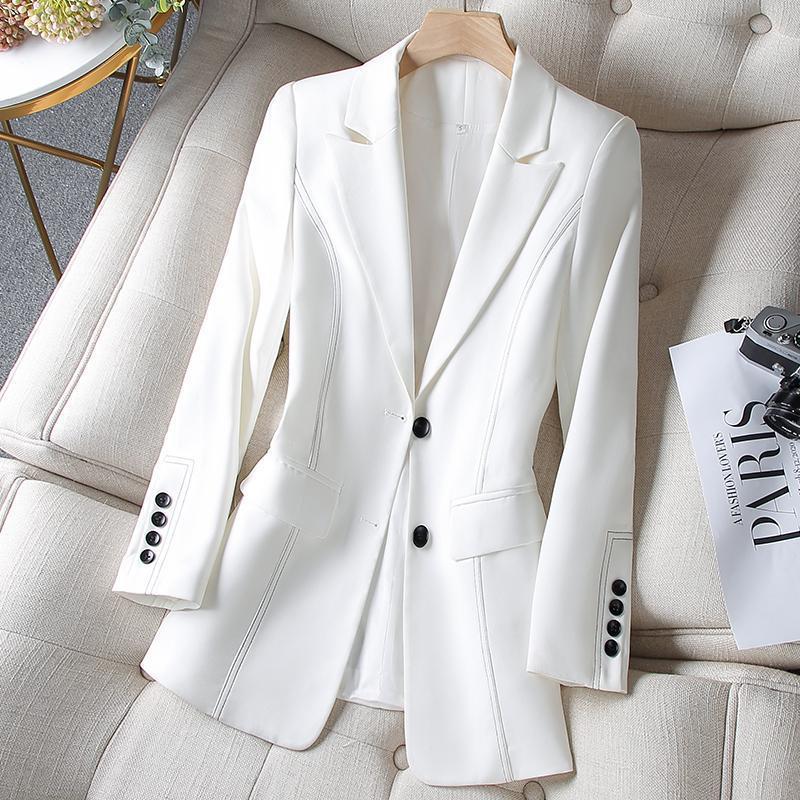 New Fashion Women Formal Blaze - Women Formal Wear With Black Blazer 评论和价格