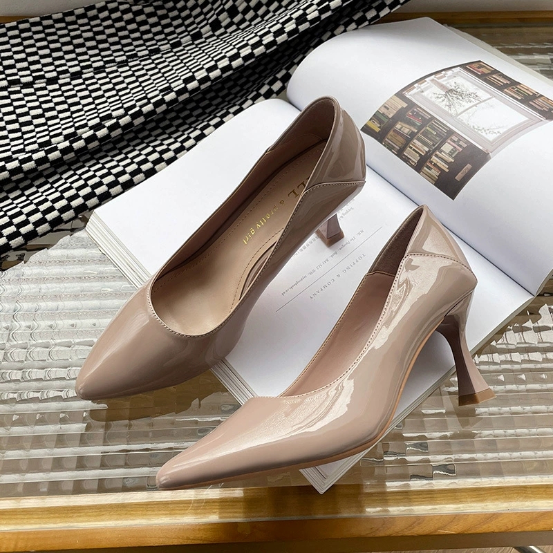 Women Patent Leather High Heel - Slingback Heel Formal 评论和价格