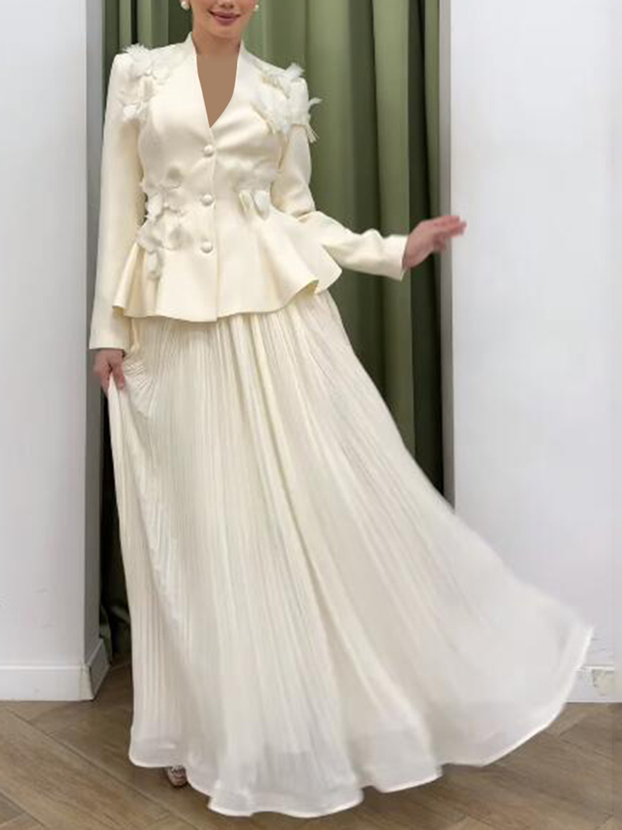 TWOTWINSTYLE Elegant Two Piece - Women Formal Wear Set 评论和价格