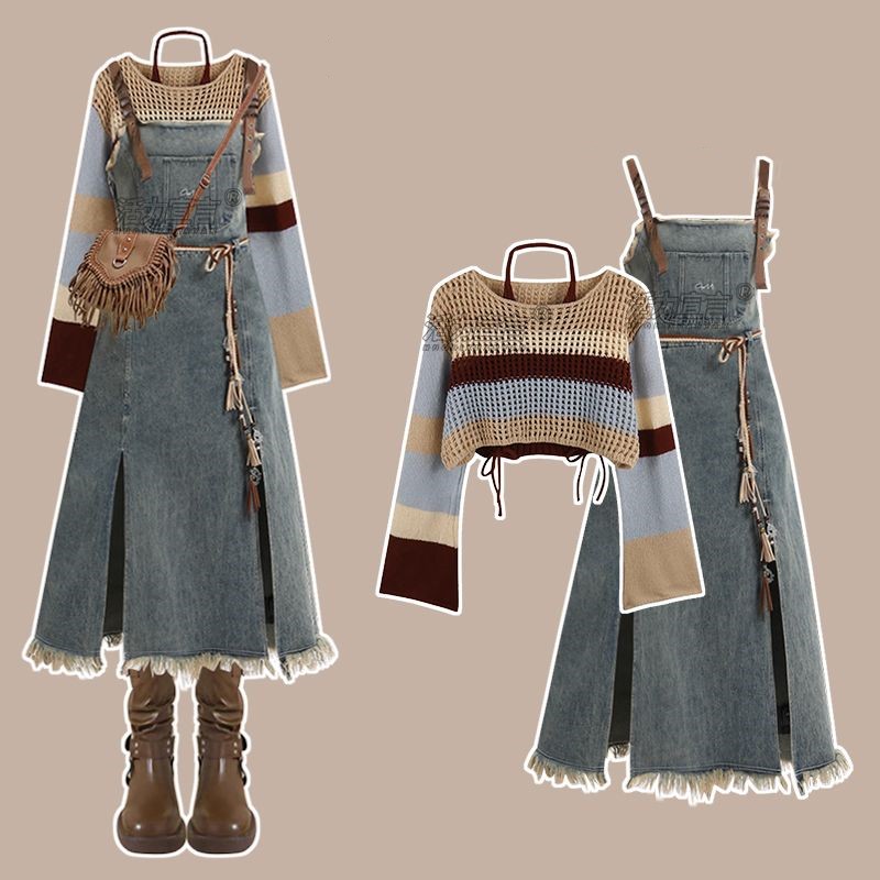 2026 Spring New Vintage Denim  - Vintage Women'S Formal Wear 评论和价格