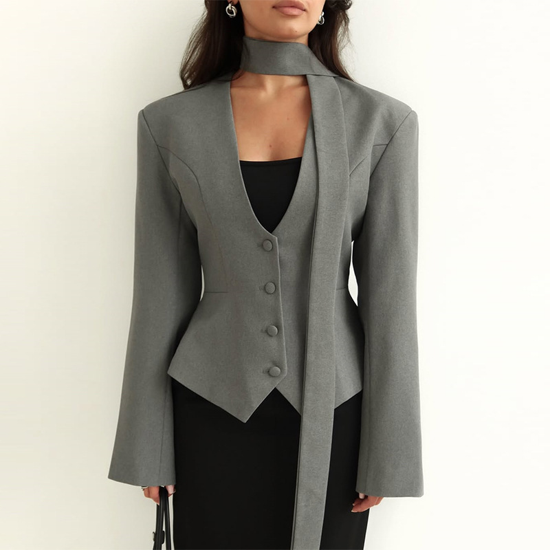Autumn Women Suit 1 Piece Shor - Women'S Formal Wear For A Wedding Guest 评论和价格