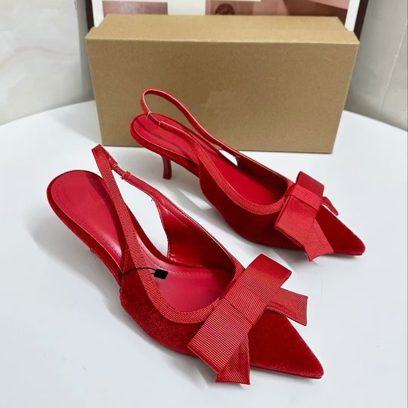 Ladies Thin Heel Pointed Toe S - Slingback Heel Formal 评论和价格