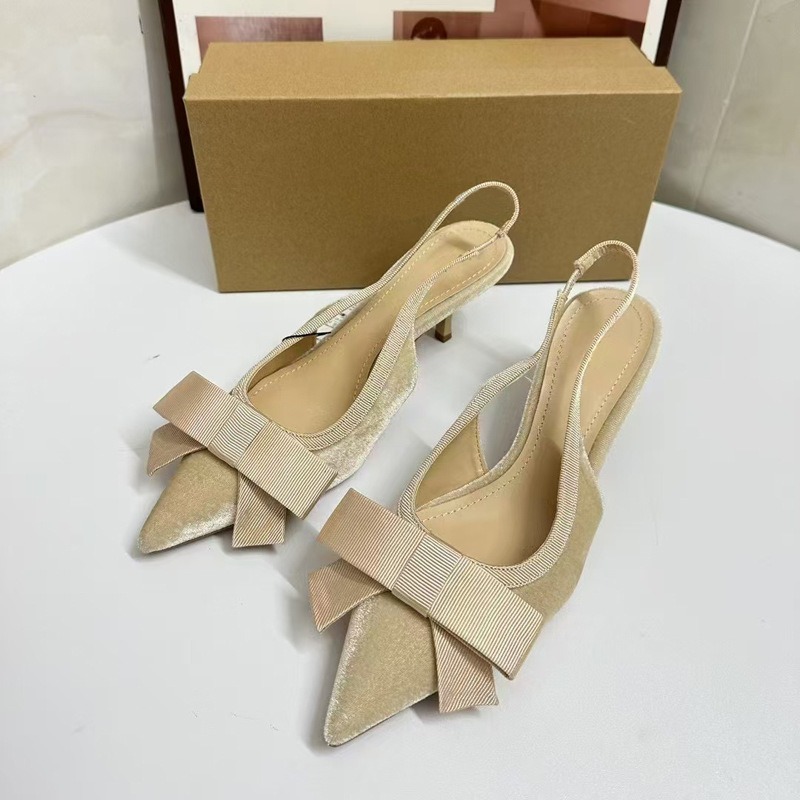 Ladies Thin Heel Pointed Toe S - Slingback Heel Formal 评论和价格