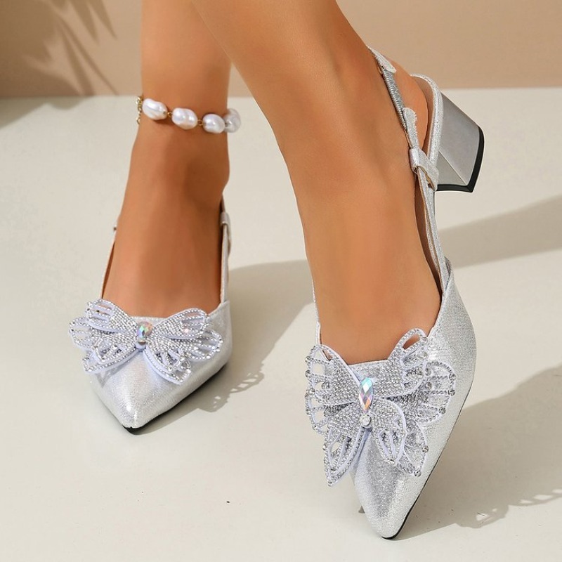 Women's Slingbacks Pointed Toe - Slingback Heel Formal 评论和价格