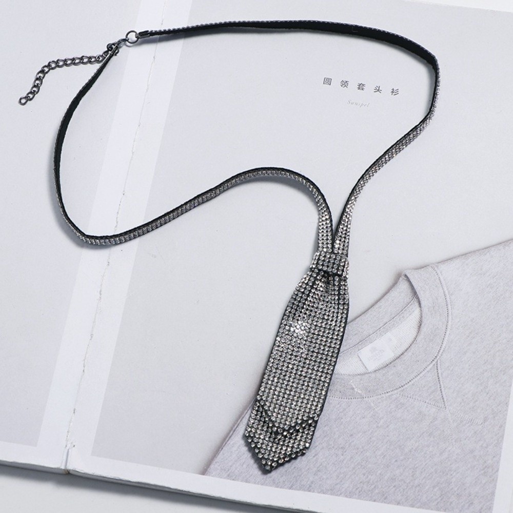 Shiny Adjustable Rhinestone Ne - Women'S Formal Wear Accessories 评论和价格