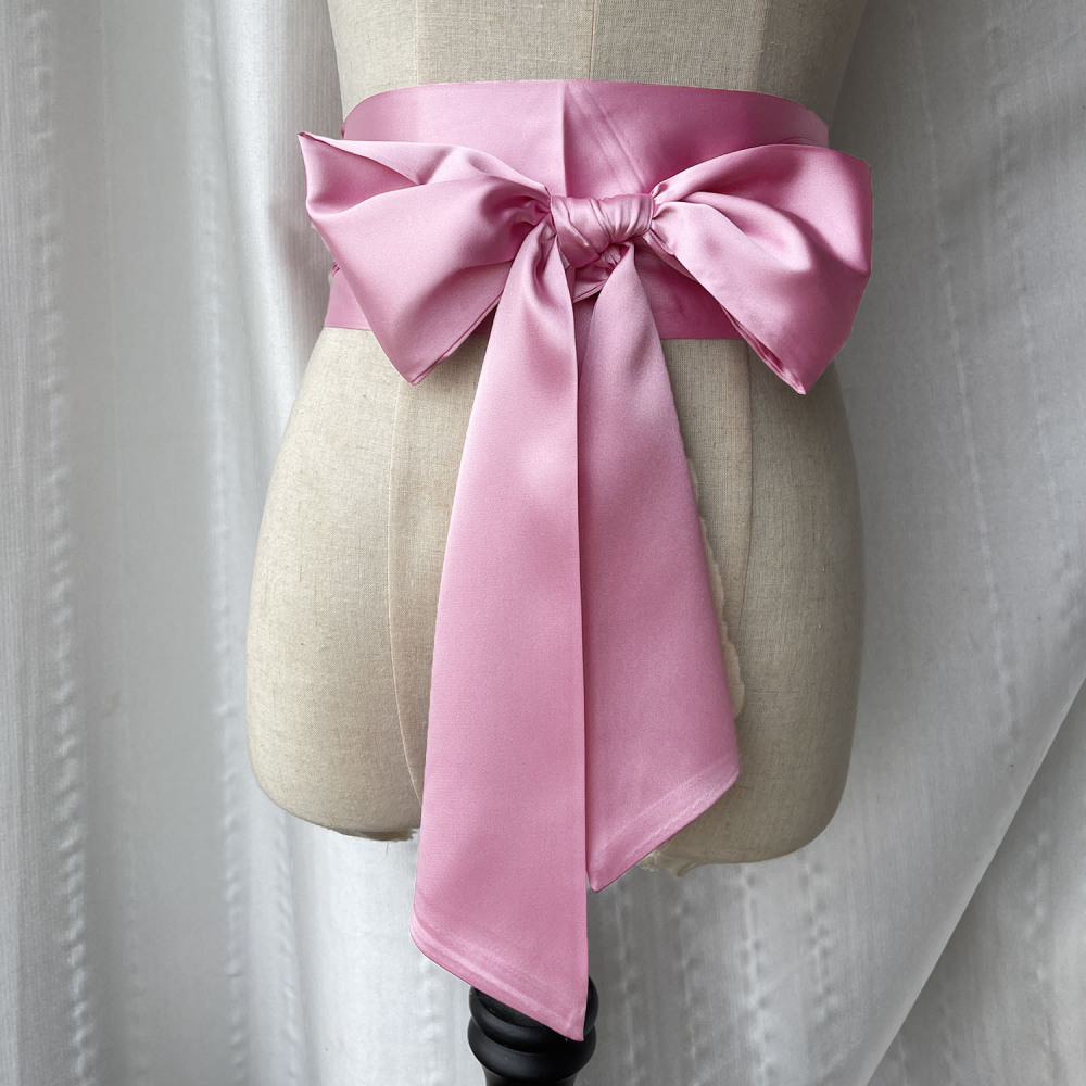 Wide Bowknot Waistband Women A - Women'S Formal Wear Accessories 评论和价格