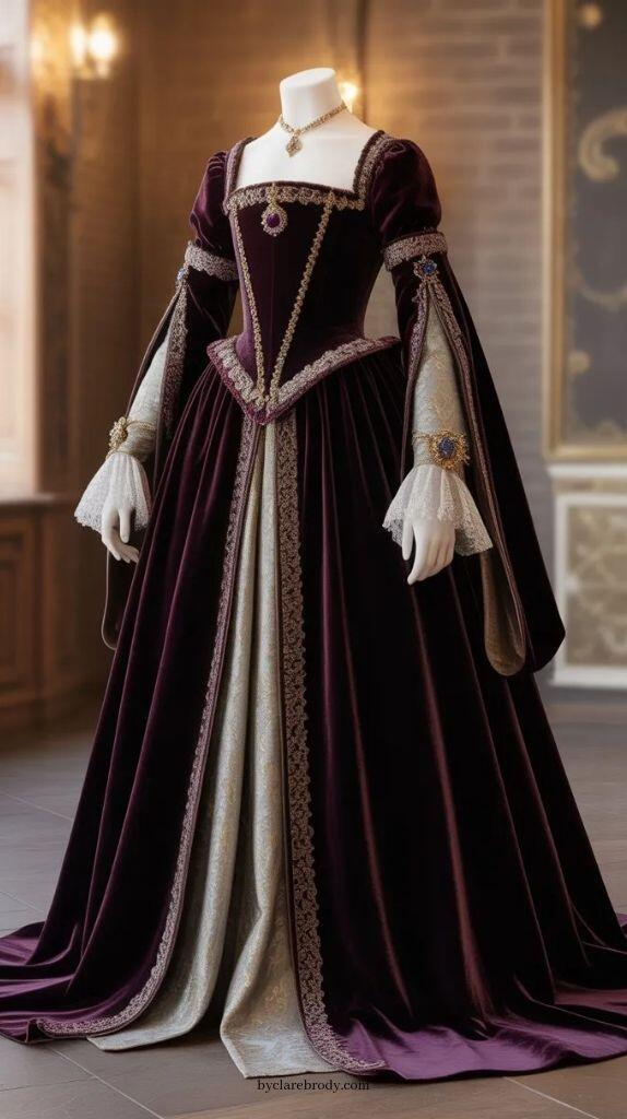 Vintage Duchess Purple Prom Go - Vintage Women'S Formal Wear 评论和价格