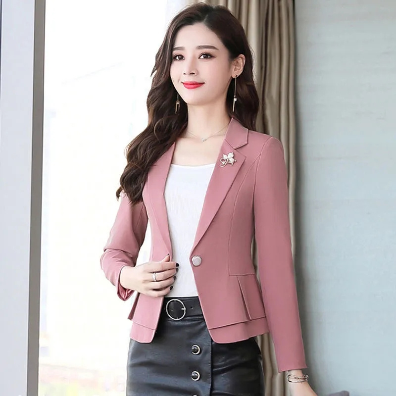 Women Ladies Red Green Beige B - Women Formal Wear With Black Blazer 评论和价格