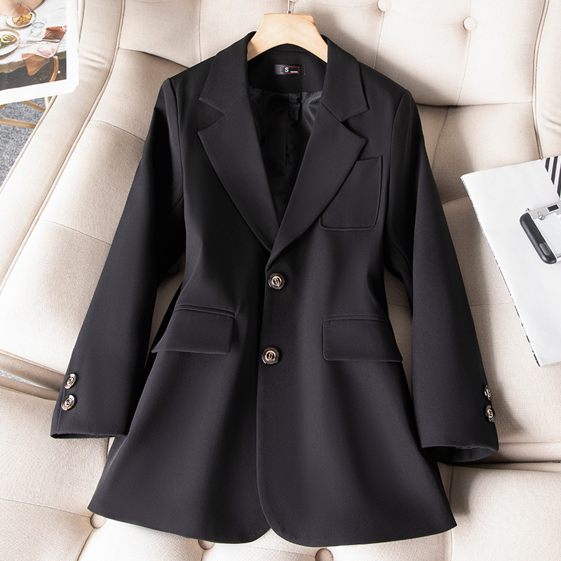 Blue Black Green Women Formal  - Women Formal Wear With Black Blazer 评论和价格