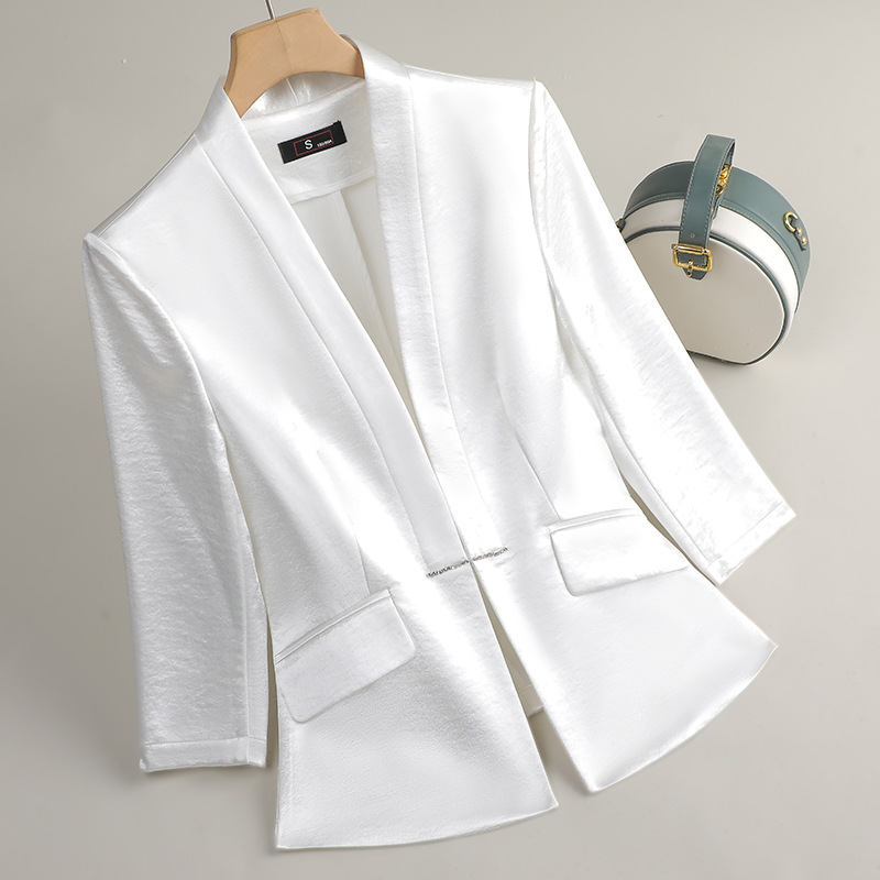 Professional Women Black White - Women Formal Wear With Black Blazer 评论和价格