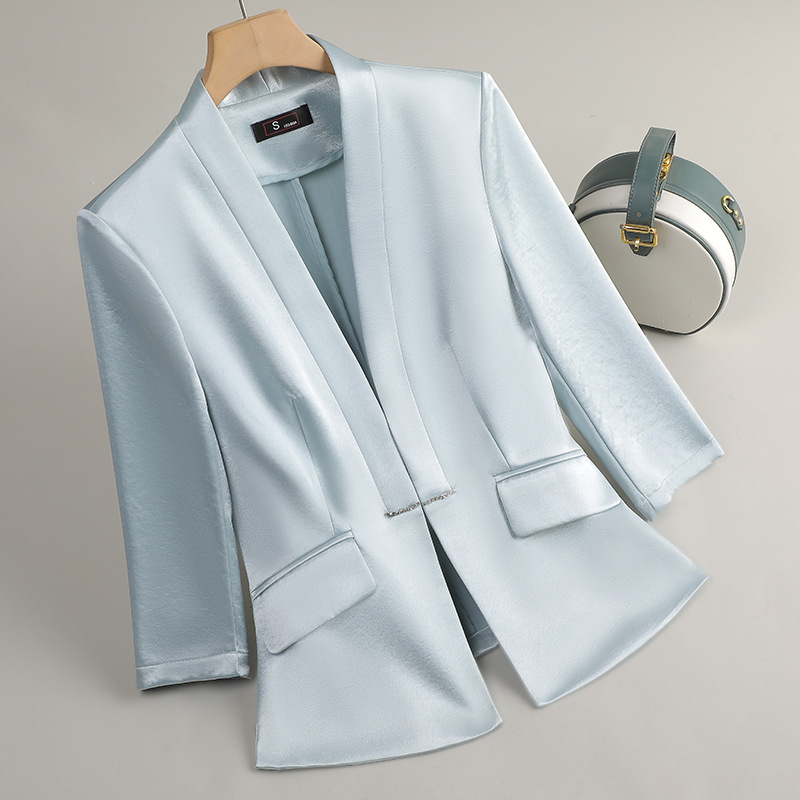 Professional Women Black White - Women Formal Wear With Black Blazer 评论和价格