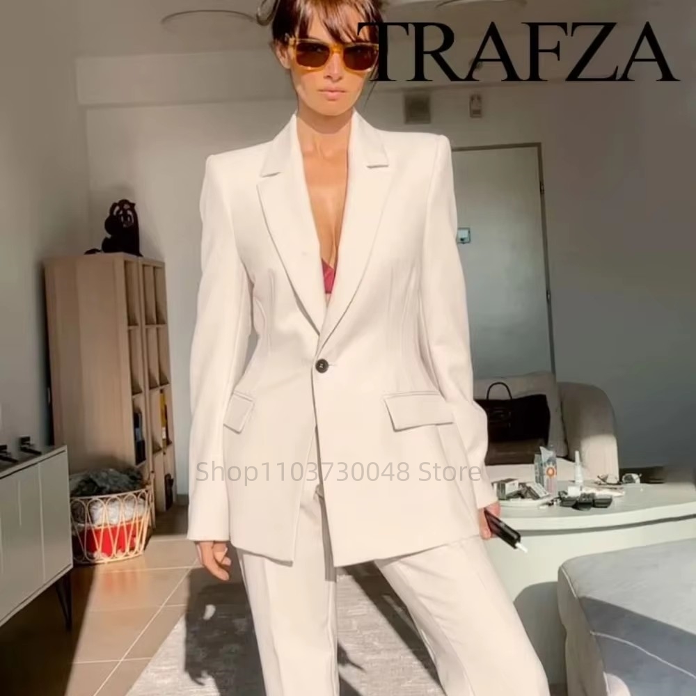Fashion Office Ladies Blazer a - Women Formal Wear Set 评论和价格