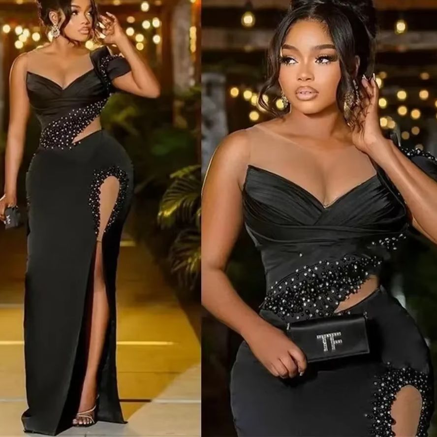 Satin plus Size Formal Dress A - Women Formal Wear For Plus Size 评论和价格